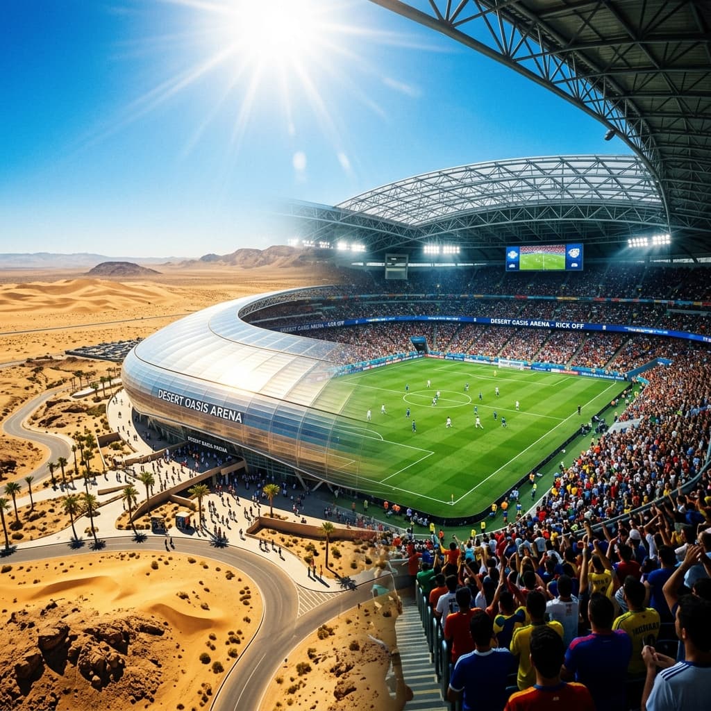 Fútbol Extremo bajo 40°: Los Estadios que Salvarán el Mundial 2026